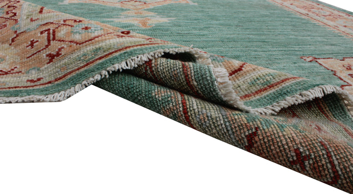 5X7 FT Green Medallion Oushak Rug-San Francisco Rugs--San Francisco Rugs