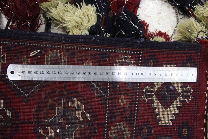 Vintage Wall Hanging Rug - 4.2x4.6 ft Handmade Rug - Hand knotted Wool, Wall Decoration Rug - Hanging Rug For Entry Door-San Francisco Rugs--San Francisco Rugs
