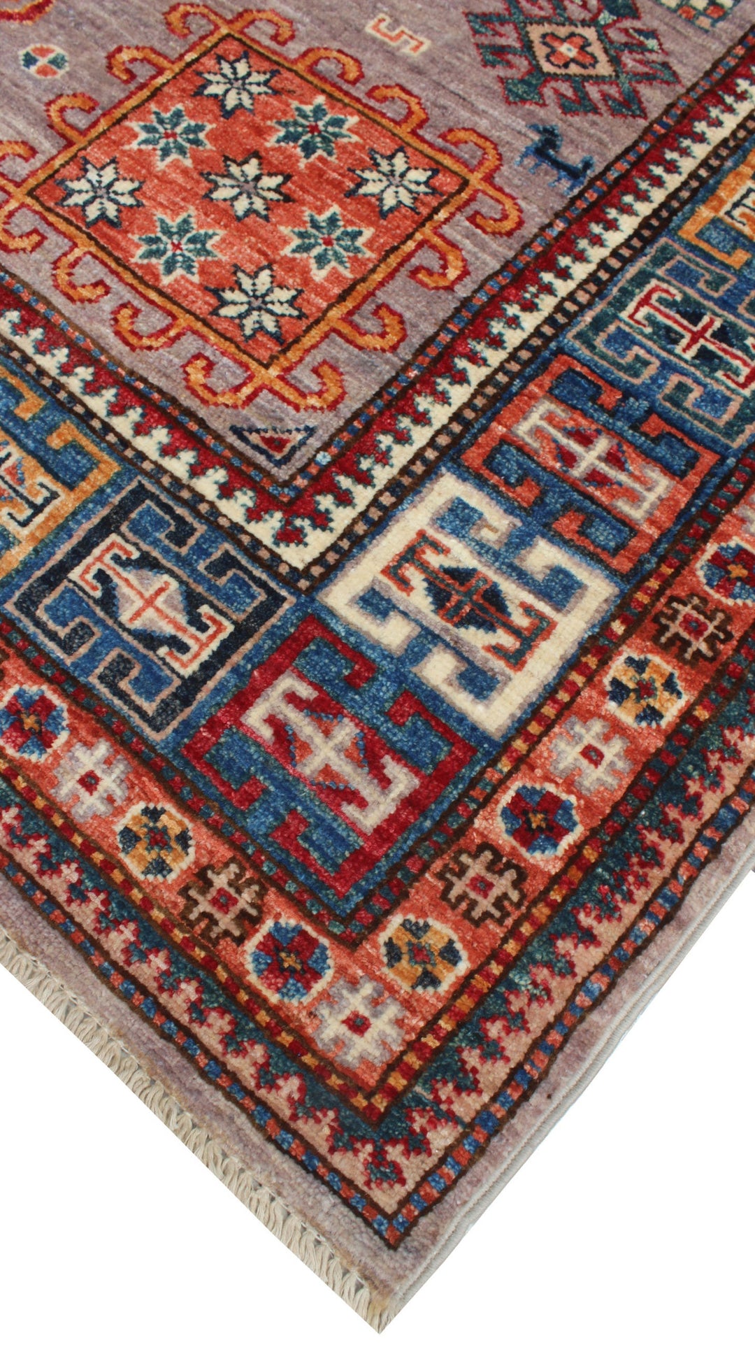 Exquisite 5x7 Ft Hand Knotted Wool Rug - Fine Quality, Afghan Rugs - Plush Soft, Wool Rug - 5x7 Bedroom Rug - Office Rug - Living Room Rug-San Francisco Rugs--San Francisco Rugs