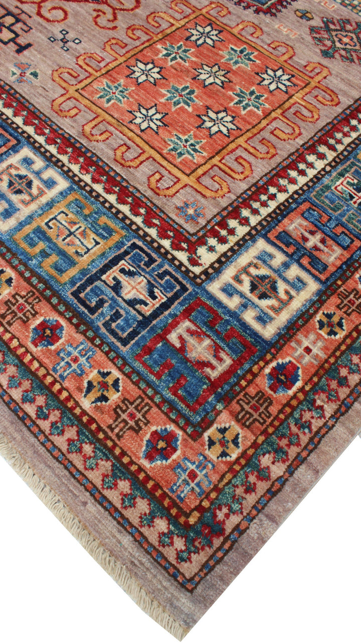 Tribal 6x8 Ft Hand Knotted Afghan Rug - Medallion Rug - Soft Plush Wool Rug - 6x8 Bedroom Rug - Living Room Rug - Office Rug - Home Decor-San Francisco Rugs--San Francisco Rugs