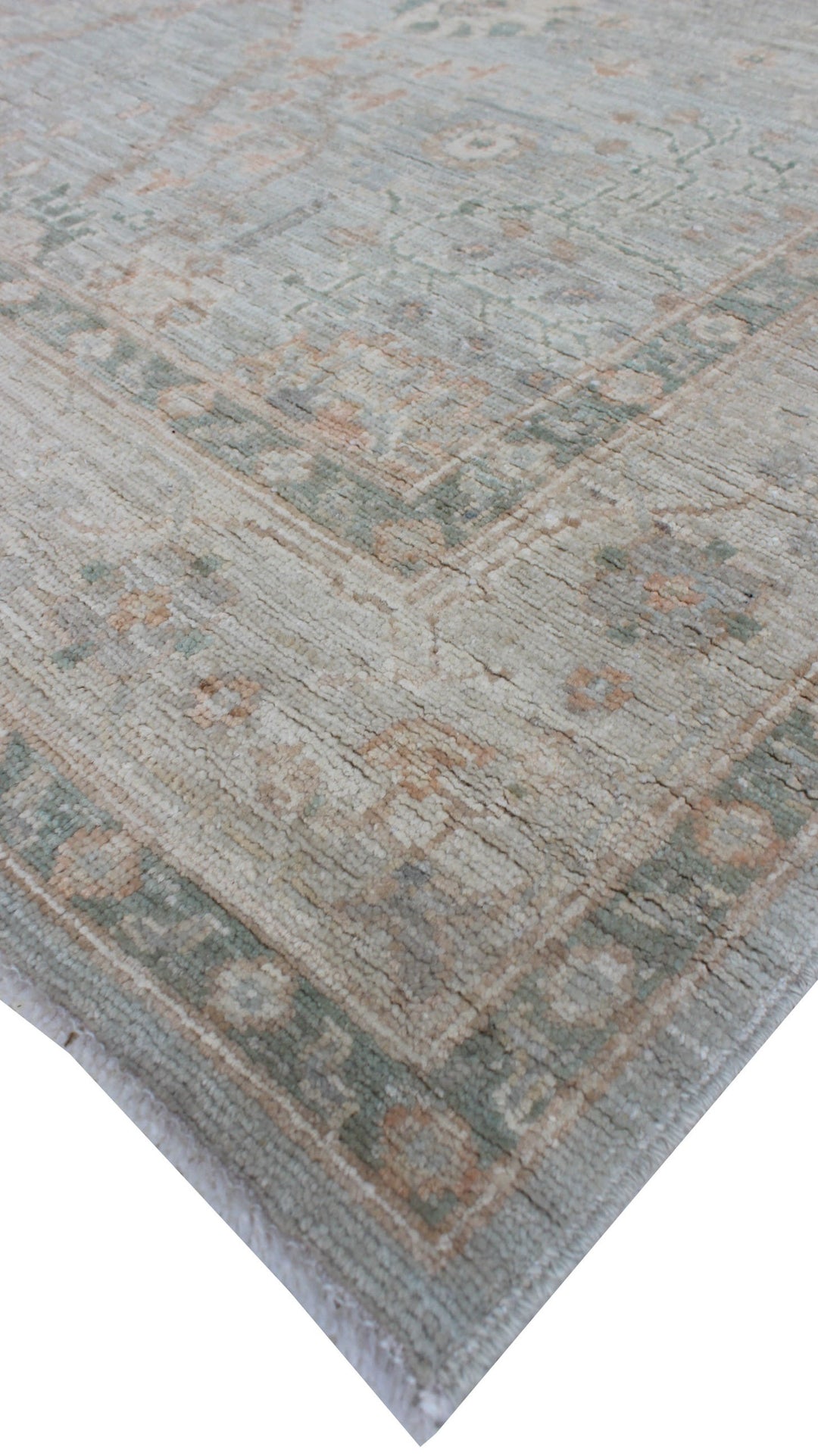 Vintage 5x7 FT Hand Knotted Rug - Soft Wool Rug - Gray Beige Turkish Rug - Area Rug For Office, Dining Room, Living Room, Home Decor Rugs-San Francisco Rugs--San Francisco Rugs
