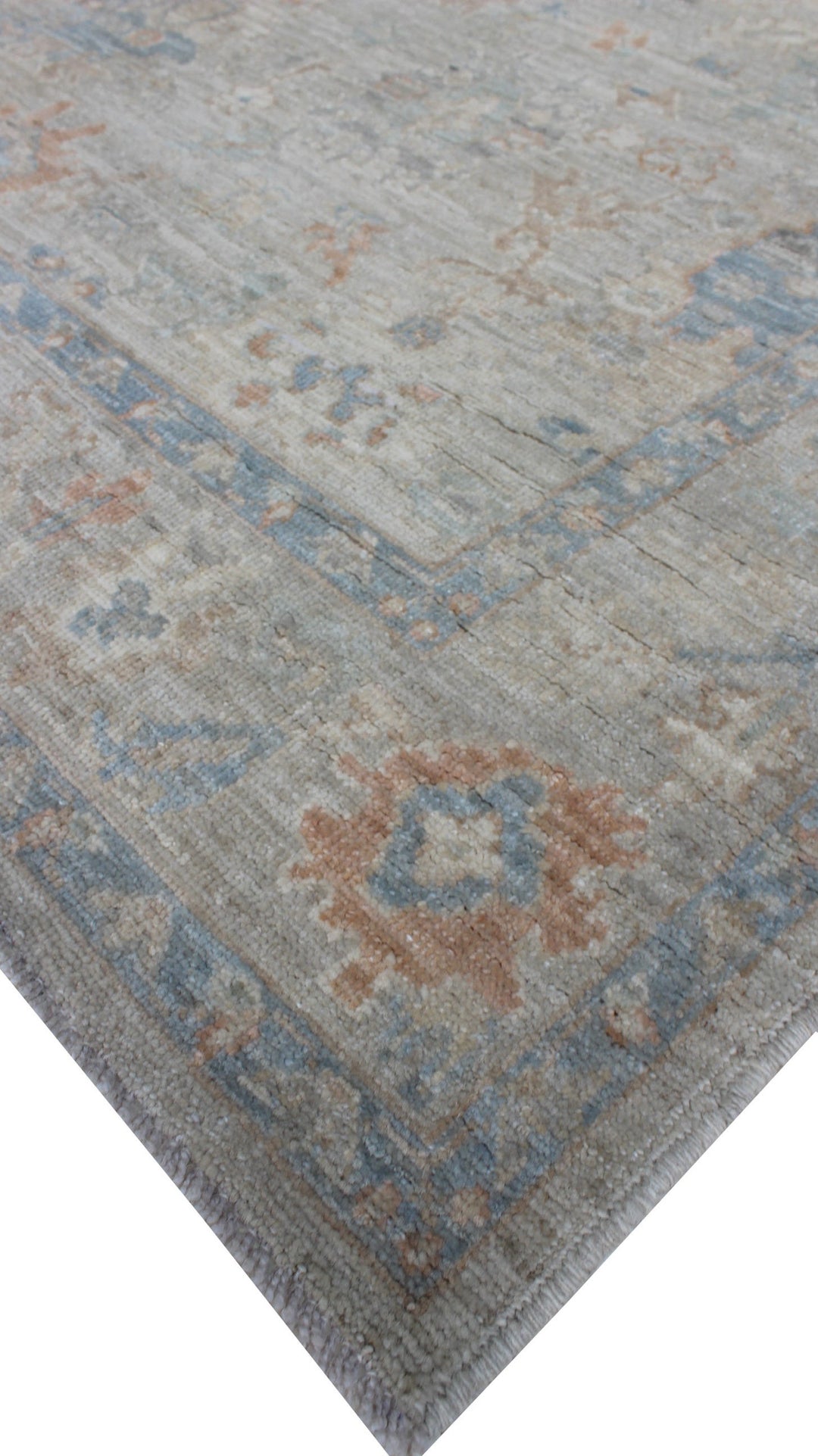 Vintage 4x6 Ft Hand Knotted Wool Rug - Muted Color, Turkish Oushak Rug - Tribal Area Rug - Entryway Rug - Small Kitchen Rug - Office Rug-San Francisco Rugs--San Francisco Rugs