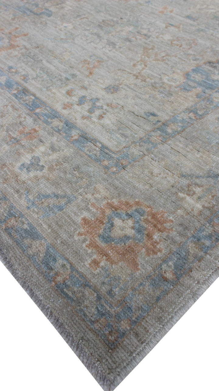 Vintage 4x6 Ft Hand Knotted Wool Rug - Muted Color, Turkish Oushak Rug - Tribal Area Rug - Entryway Rug - Small Kitchen Rug - Office Rug-San Francisco Rugs--San Francisco Rugs