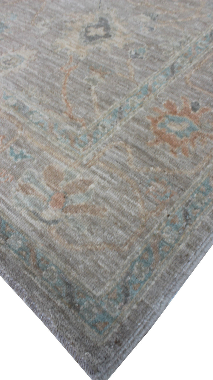 Vintage 5x7 Ft Oriental Wool Rug - Turkish Oushak Rug - Hand Knotted Area Rug - 5x7 Living Room Rug - Small Bedroom Rug - Family Room Rug-San Francisco Rugs--San Francisco Rugs