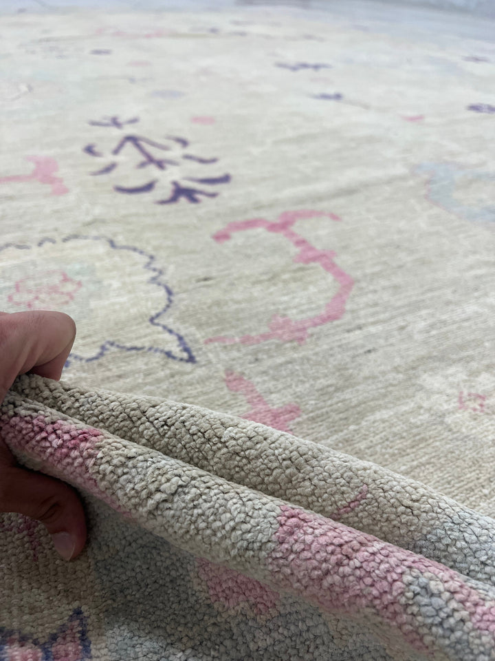 Muted 11x15 Ft Hand Knotted Turkish Rug - Large, Afghan Wool Rugs - 10'7x14'11 Ft Area Rug - Large Rug For Bedroom, Living Room, Office-San Francisco Rugs--San Francisco Rugs
