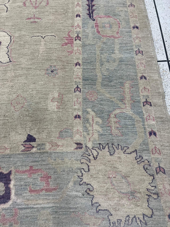 Muted 11x15 Ft Hand Knotted Turkish Rug - Large, Afghan Wool Rugs - 10'7x14'11 Ft Area Rug - Large Rug For Bedroom, Living Room, Office-San Francisco Rugs--San Francisco Rugs