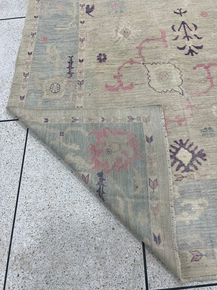 Muted 11x15 Ft Hand Knotted Turkish Rug - Large, Afghan Wool Rugs - 10'7x14'11 Ft Area Rug - Large Rug For Bedroom, Living Room, Office-San Francisco Rugs--San Francisco Rugs