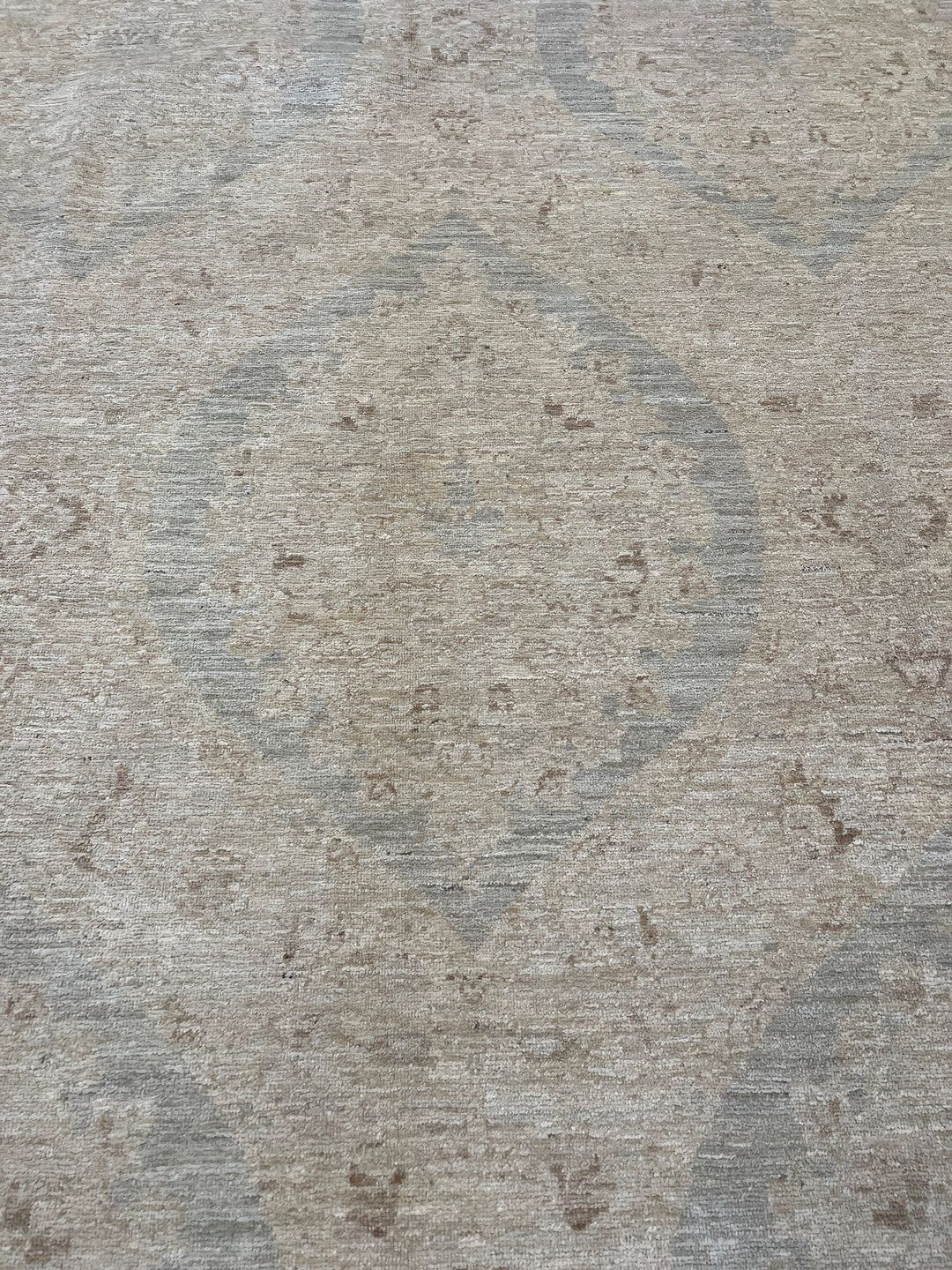 Vintage 8x10 Ft Hand Knotted Wool Rug - Muted Design, Wool Rug - Afghan Area Rug - Designer Bedroom Rug - Living Room Rug - Home Decor Rugs-San Francisco Rugs--San Francisco Rugs