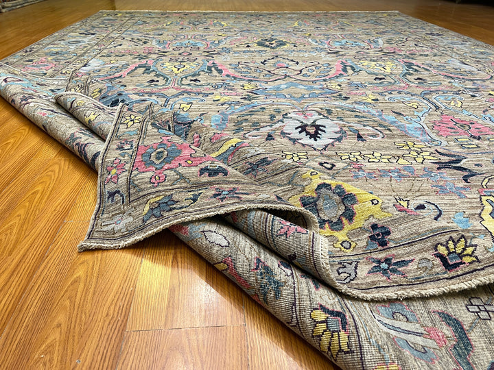 10x14 GREY BIJAR HAND KNOTTED AFGHAN RUG-San Francisco Rugs--San Francisco Rugs