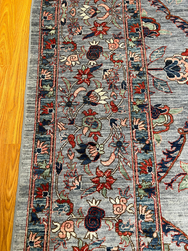 10x14 GREY MOGUL DEISGN HAND KNOTTED RUG-San Francisco Rugs--San Francisco Rugs