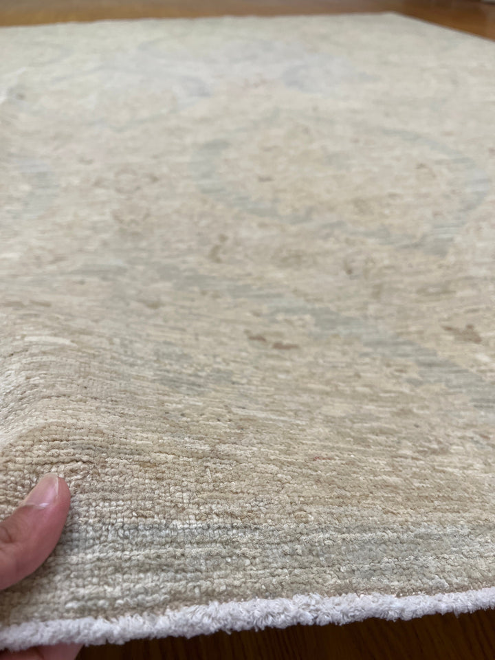 Vintage 8x10 Ft Hand Knotted Wool Rug - Muted Design, Wool Rug - Afghan Area Rug - Designer Bedroom Rug - Living Room Rug - Home Decor Rugs-San Francisco Rugs--San Francisco Rugs