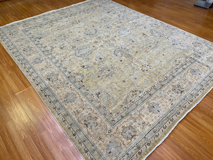 Wool & Silk 8x10 Ft Hand Knotted Rug - Exquisite Design Rug - Afghan Area Rug - Soft Bedroom Rug - Dining Room Rug - Living Room Rugs-San Francisco Rugs--San Francisco Rugs