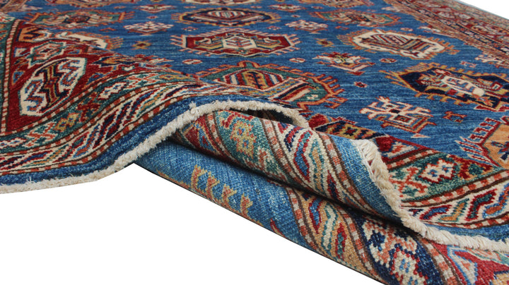 Tribal 6x9 Ft Hand Knotted Tribal Rug - Nomadic Shirvan Rug - Soft Wool Rug - Area Rug For Bedroom, Office, Living Room - Home Decor Rugs-San Francisco Rugs--San Francisco Rugs