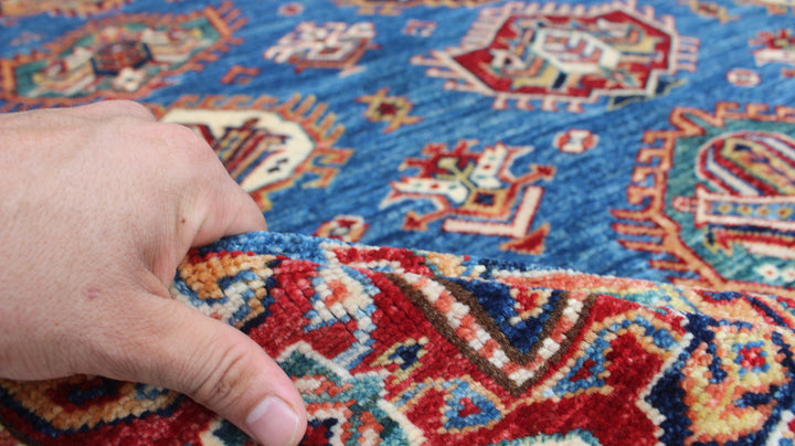 Tribal 6x9 Ft Hand Knotted Tribal Rug - Nomadic Shirvan Rug - Soft Wool Rug - Area Rug For Bedroom, Office, Living Room - Home Decor Rugs-San Francisco Rugs--San Francisco Rugs