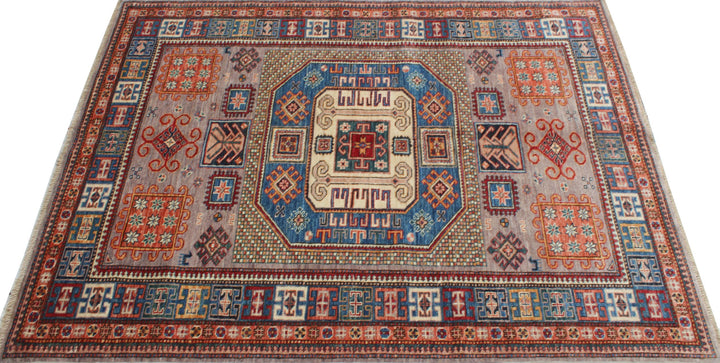 Exquisite 5x7 Ft Hand Knotted Wool Rug - Fine Quality, Afghan Rugs - Plush Soft, Wool Rug - 5x7 Bedroom Rug - Office Rug - Living Room Rug-San Francisco Rugs--San Francisco Rugs