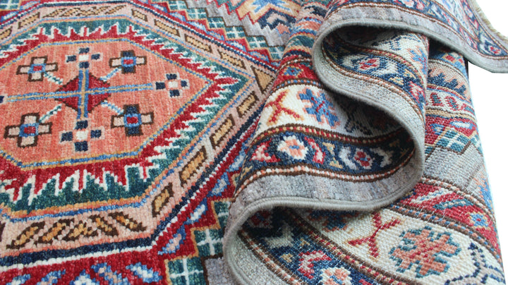 Gray 2'9x10'9 Ft Hand Knotted Wool Rug - Tribal Runner Rug - Geometric Design Rug - Interior Design Rugs - Hallway Runner Rug - 3x11 Runners-San Francisco Rugs--San Francisco Rugs