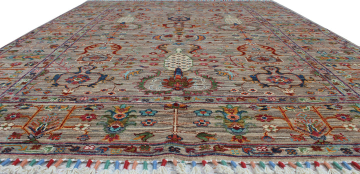 Natural Gray 5x7 Ft Hand Knotted Wool Rug - Afghan Area Rug - Soft Wool Rug - Small Area Rug For Office, Bedroom, Living Room - Home Decors-San Francisco Rugs--San Francisco Rugs