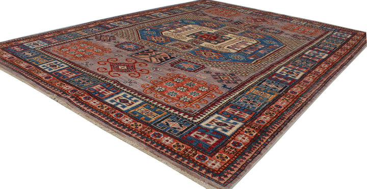 Tribal 5x7 Ft Hand Knotted Wool Rug - Fine Quality, Afghan Rugs - Plush Soft, Wool Rug - 5x7 Bedroom Rug - Office Rug - Living Room Rug-San Francisco Rugs--San Francisco Rugs