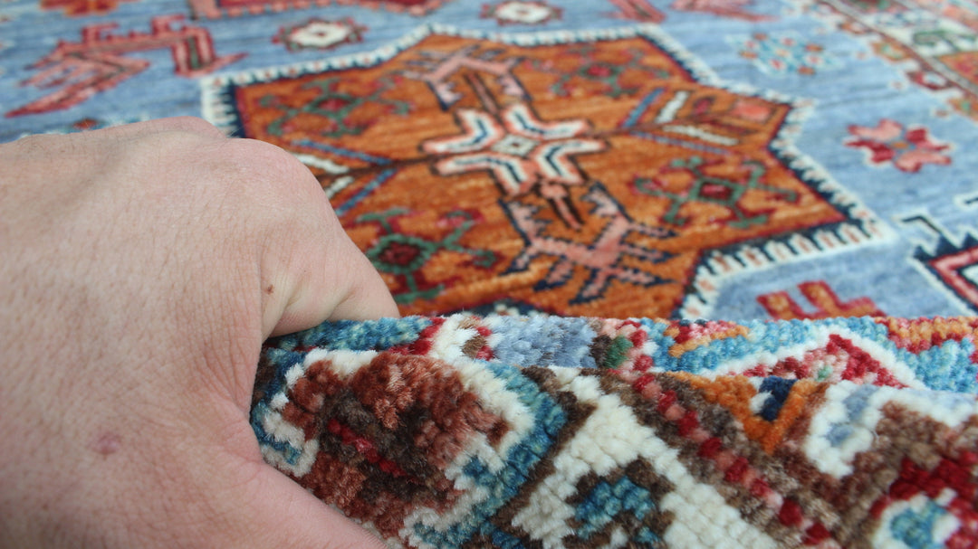 Gray 3x4 Ft Hand knotted Wool Rug -Soft Wool Rug - Tribal Rug - Entryway Rug - Small Kitchen Rug - 3x4 Office Rug - Interior Design Rugs-San Francisco Rugs--San Francisco Rugs