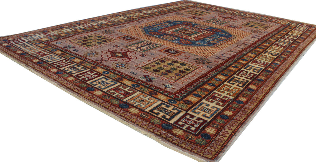 Tribal 5'6x7'10 Ft Hand Knotted Shirvan Rug - Oriental Afghan Rugs - Soft, plush Wool Rug - 6x8 Bedroom Rug - Living Room Rug - Office Rugs-San Francisco Rugs--San Francisco Rugs