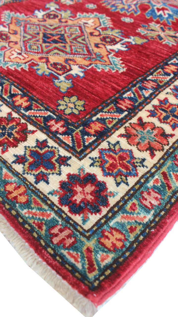 Red 2'7x8'4 Ft Hand Knotted Runner Rug - Oriental Runner Rugs - Tribal Hallway Runner Rug - Plush Wool Rug - Kitchen Runner Rug - Home Decor-San Francisco Rugs--San Francisco Rugs