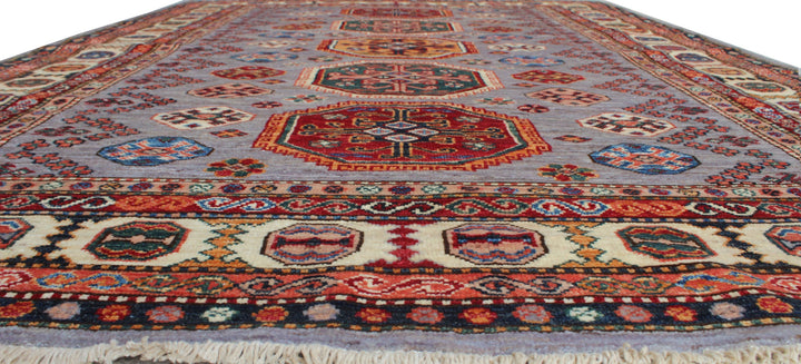 Beautiful 5x7 Ft Hand Knotted Afghan Rug - Tribal Area Rug - Oriental Rug - Plush Wool Rug - Small Office Rug - Living Room Rug - Home Decor-San Francisco Rugs--San Francisco Rugs