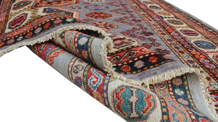 Beautiful 5x7 Ft Hand Knotted Afghan Rug - Tribal Area Rug - Oriental Rug - Plush Wool Rug - Small Office Rug - Living Room Rug - Home Decor-San Francisco Rugs--San Francisco Rugs