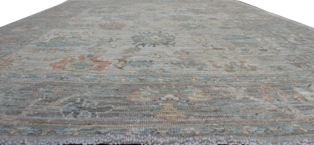 Vintage 4'10x6'6 Ft Turkish Oushak Rug - Hand Knot Soft Wool Rug - Muted Color Rug - 5x7 Office Rug - Home Decor Rug - Small Living Room Rug-San Francisco Rugs--San Francisco Rugs