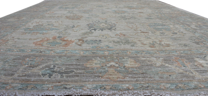 Vintage 4'10x6'6 Ft Turkish Oushak Rug - Hand Knot Soft Wool Rug - Muted Color Rug - 5x7 Office Rug - Home Decor Rug - Small Living Room Rug-San Francisco Rugs--San Francisco Rugs