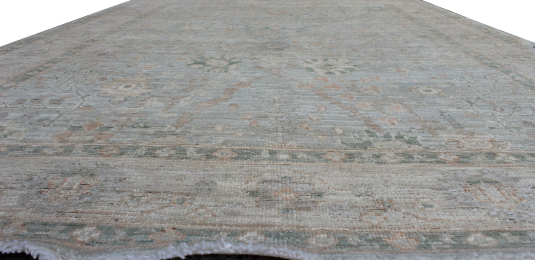 Vintage 5x7 FT Hand Knotted Rug - Soft Wool Rug - Gray Beige Turkish Rug - Area Rug For Office, Dining Room, Living Room, Home Decor Rugs-San Francisco Rugs--San Francisco Rugs