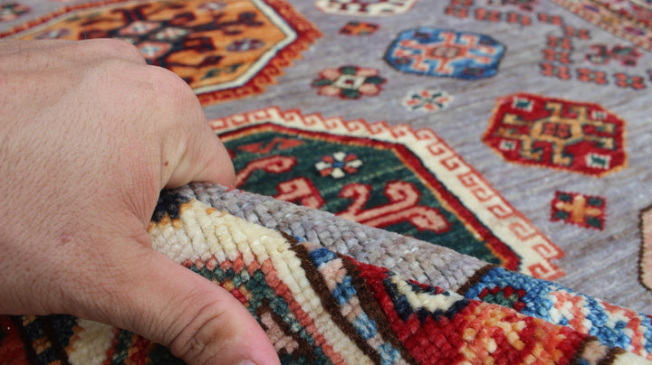 Beautiful 5x7 Ft Hand Knotted Afghan Rug - Tribal Area Rug - Oriental Rug - Plush Wool Rug - Small Office Rug - Living Room Rug - Home Decor-San Francisco Rugs--San Francisco Rugs