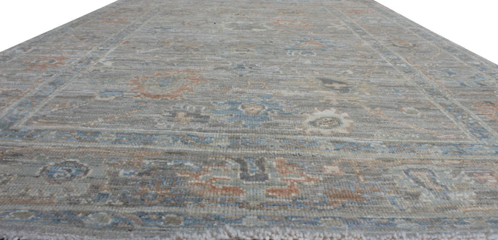 Gray 4x6 Ft Hand Knotted Vintage Rug - Turkish Oushak Rug - Soft, Plush Wool Rug - Tribal Area Rug - 4x6 Entryway Rug - Small Office Rug-San Francisco Rugs--San Francisco Rugs